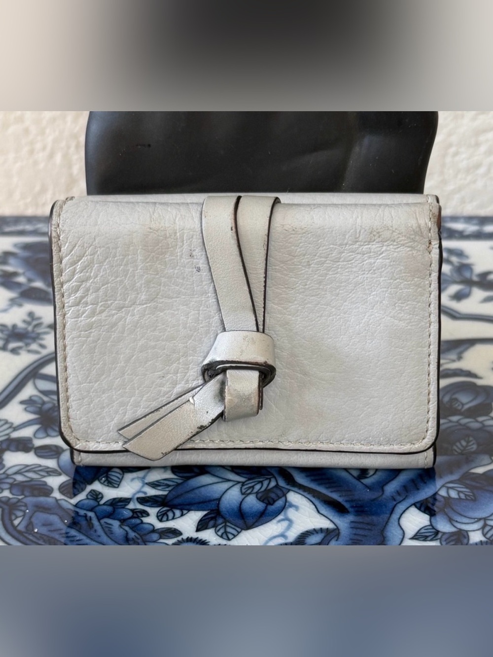 Chloe trifold leather wallet